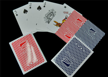 Full Color Printing Paper Casino Played Cards EN71 / CE / REACH Certificated